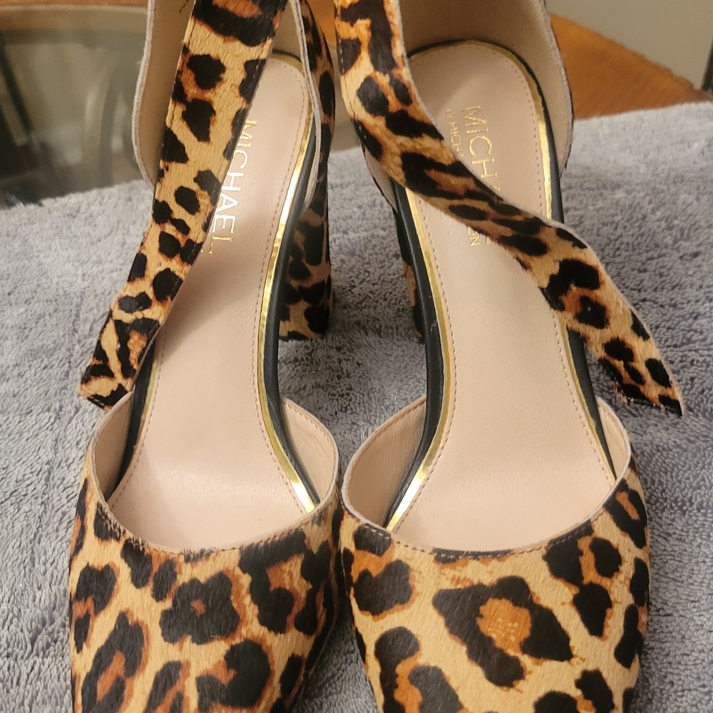 Michael Shannon Leopard Print Heels